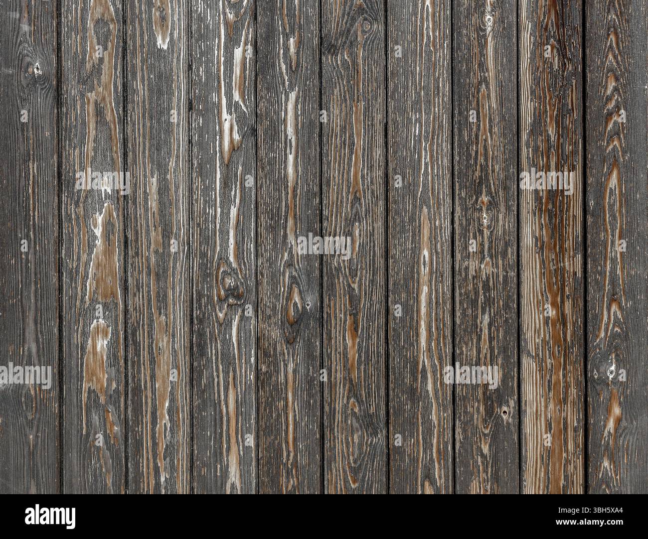 Texture avec des planches anciennes, rustiques et brunes Banque D'Images