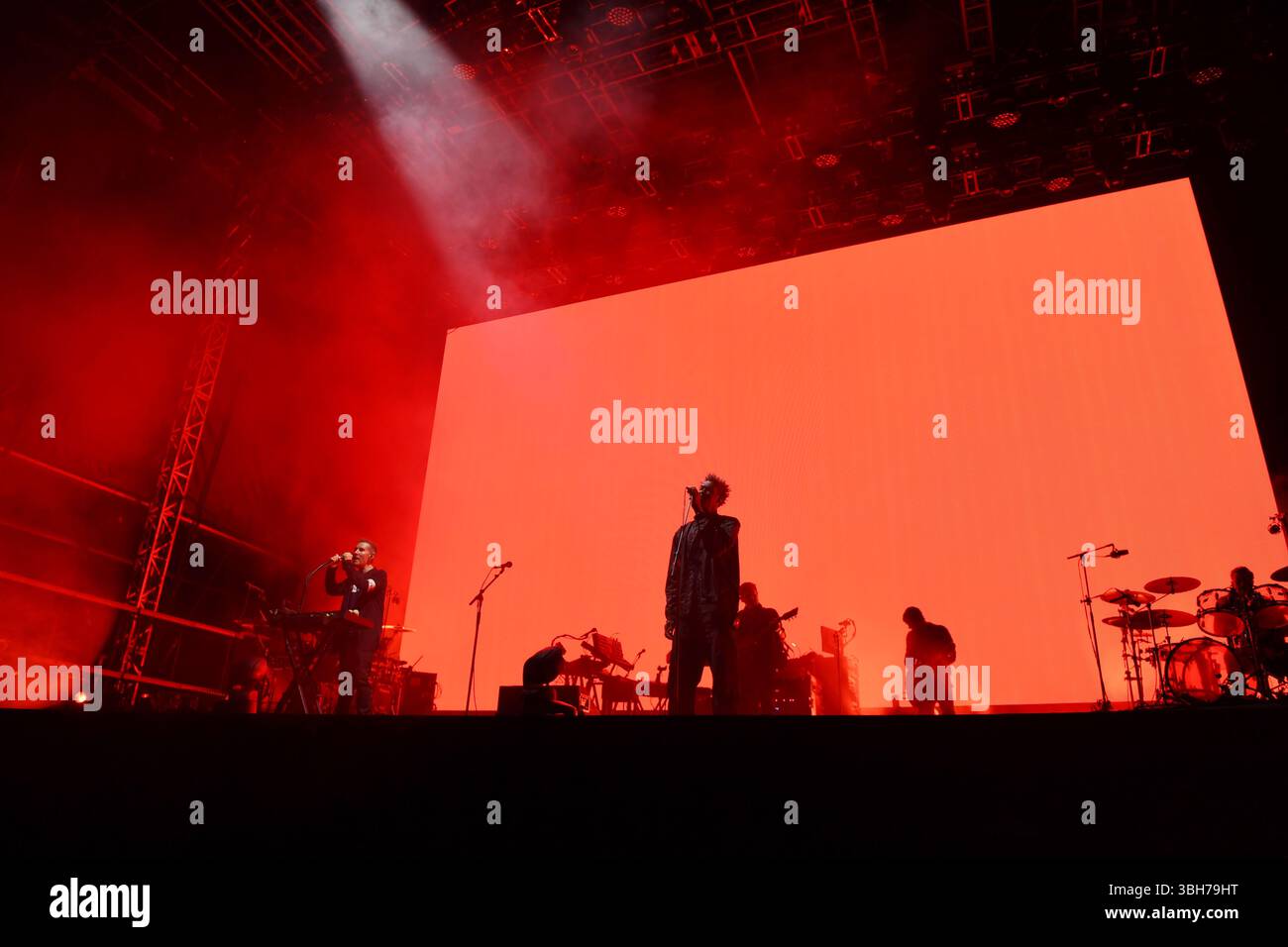LONDRES, ANGLETERRE - 06 JUIN : 3D et Daddy G de « massive Attack » se produisant au LIDO Festival, Victoria Park le 06 juin 2025 à Londres, Angleterre.Cap/Mar ©Mar/Capital Pictures Banque D'Images