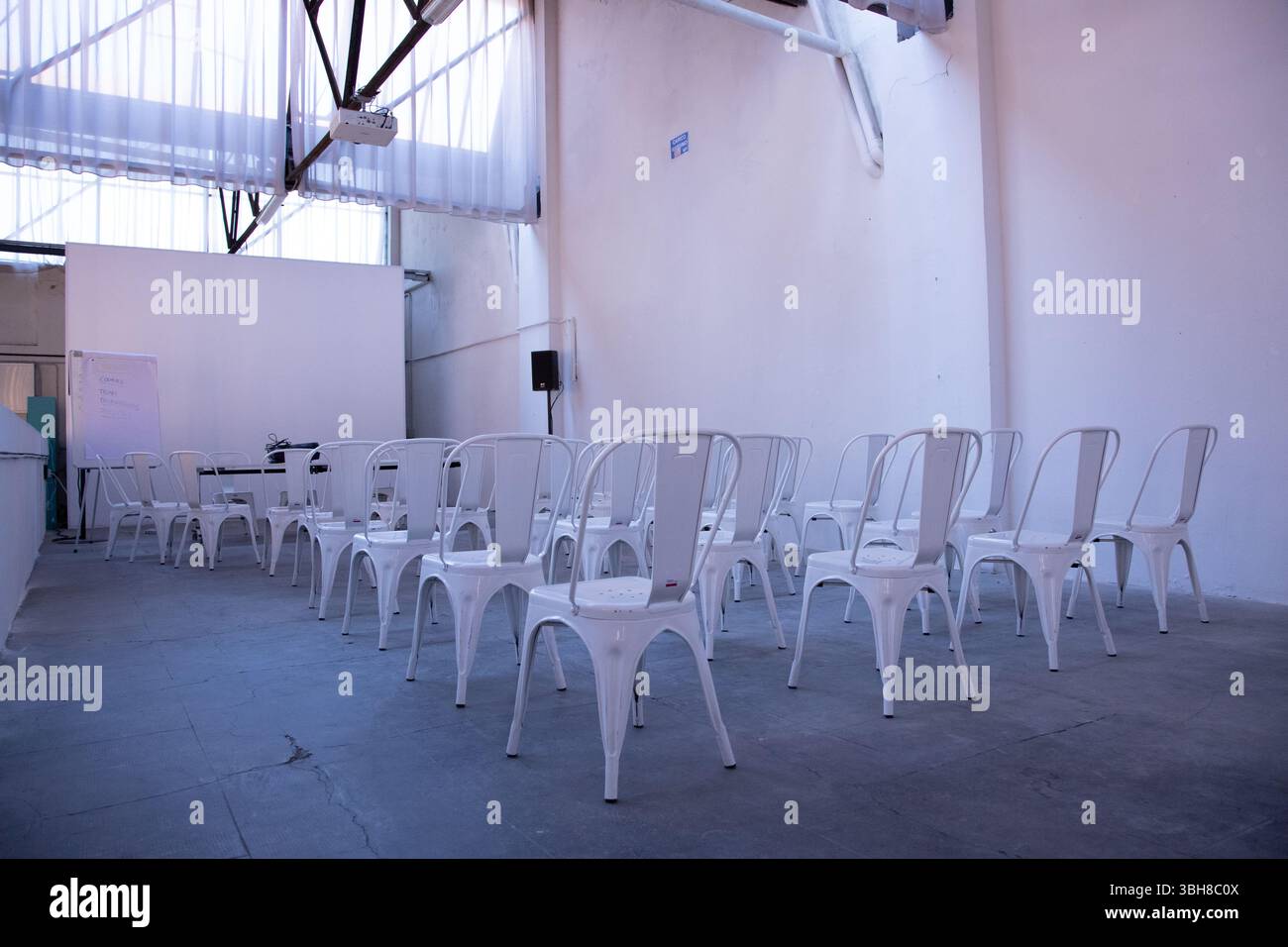 Espace de coworking à Bologne, espace de design d'intérieur, Italie Banque D'Images