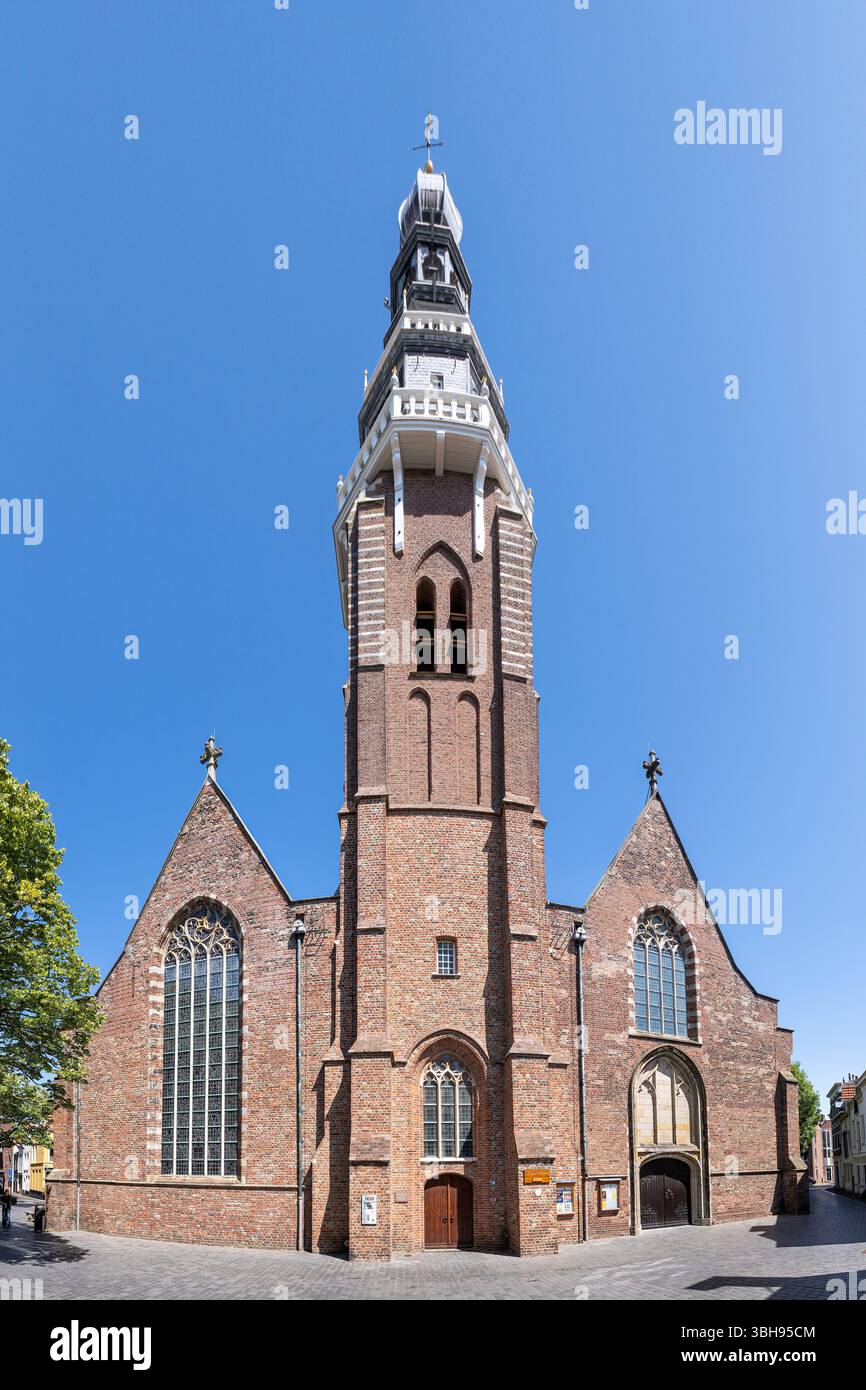Saint Jacques la Grande Eglise à Vlissingen, pays-Bas Banque D'Images