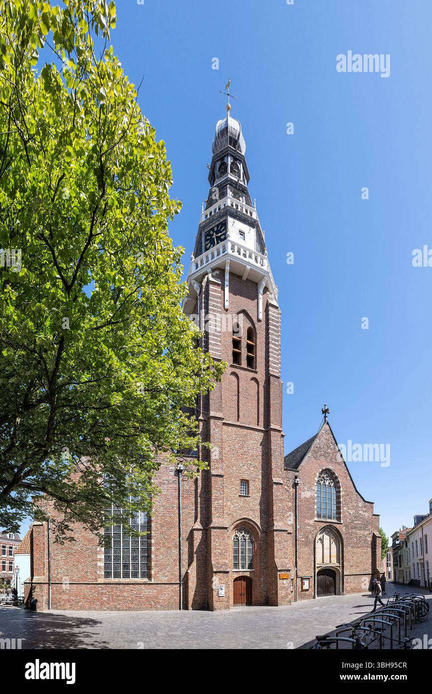 Saint Jacques la Grande Eglise à Vlissingen, pays-Bas Banque D'Images