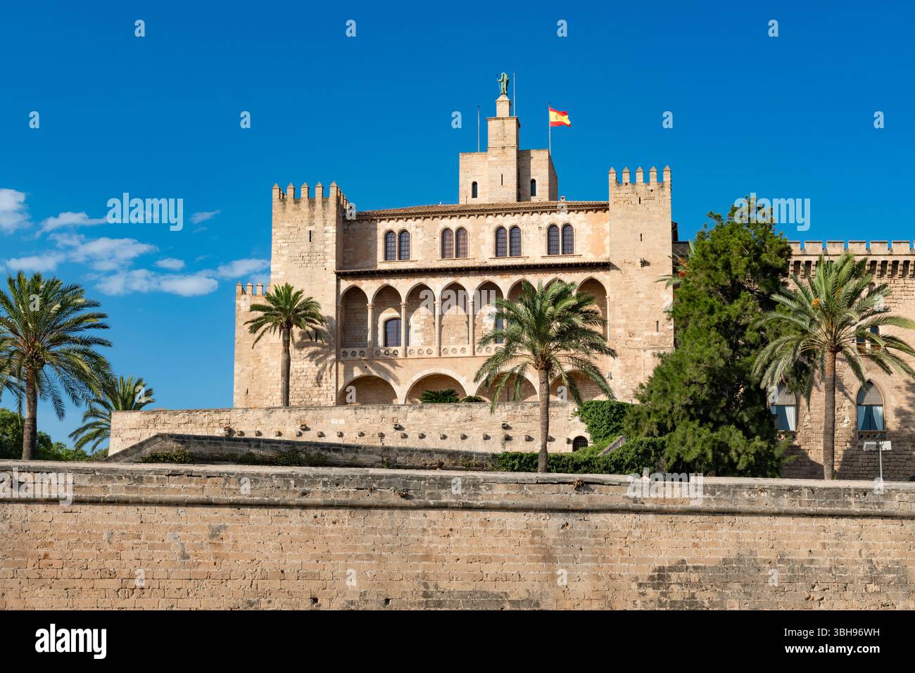 Palais Royal Almudaina à Palma de Majorque, Espagne, 09 septembre 2021 - 8041 Banque D'Images