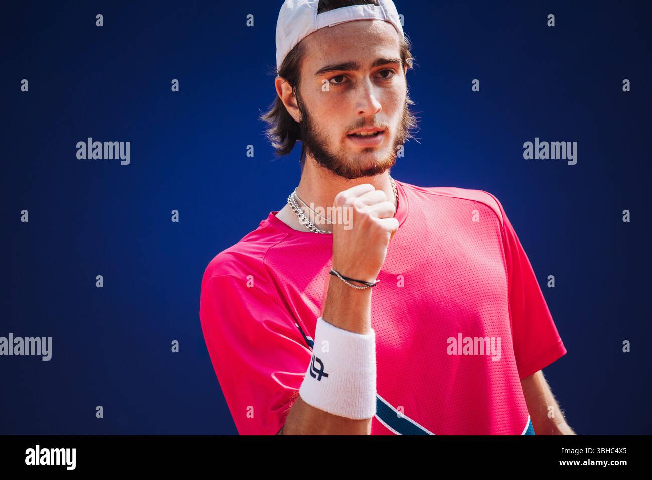 Villeurbanne, France. 09 juin 2025. Kilian Feldbausch (CH) lors de la première journée de l'Open Sopra Steria (Lyon, France) juin 9-15 2025 crédit : DPPI Media/Alamy Live News Banque D'Images