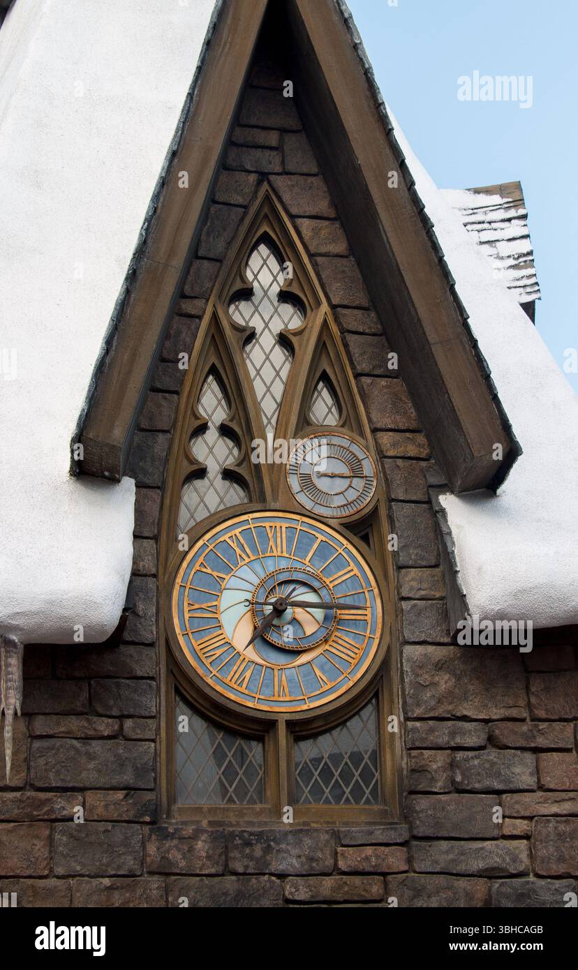 The Wizarding World of Harry Potter - Diagon Alley, parc d'attractions Universal Studios, Orlando, Floride Banque D'Images