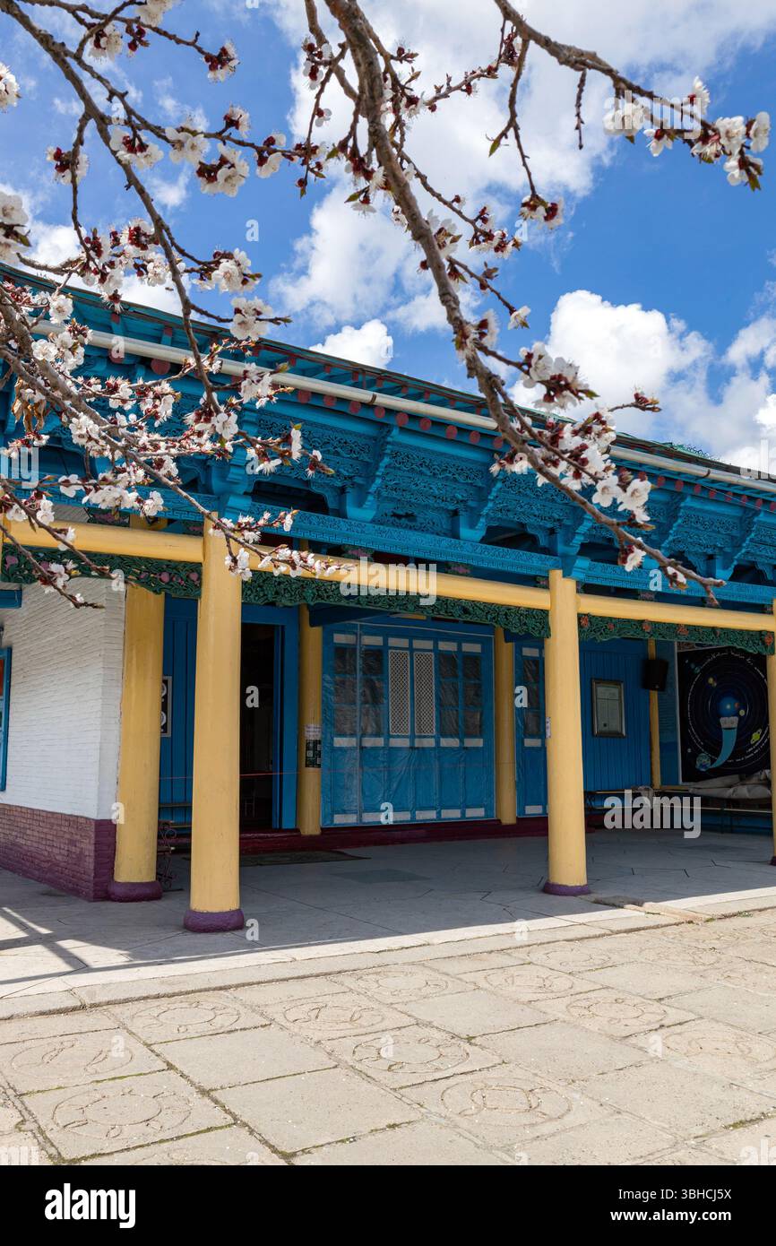 Mosquée Dungan à Karakol, Kirghizistan. Point d'intérêt du voyage Banque D'Images