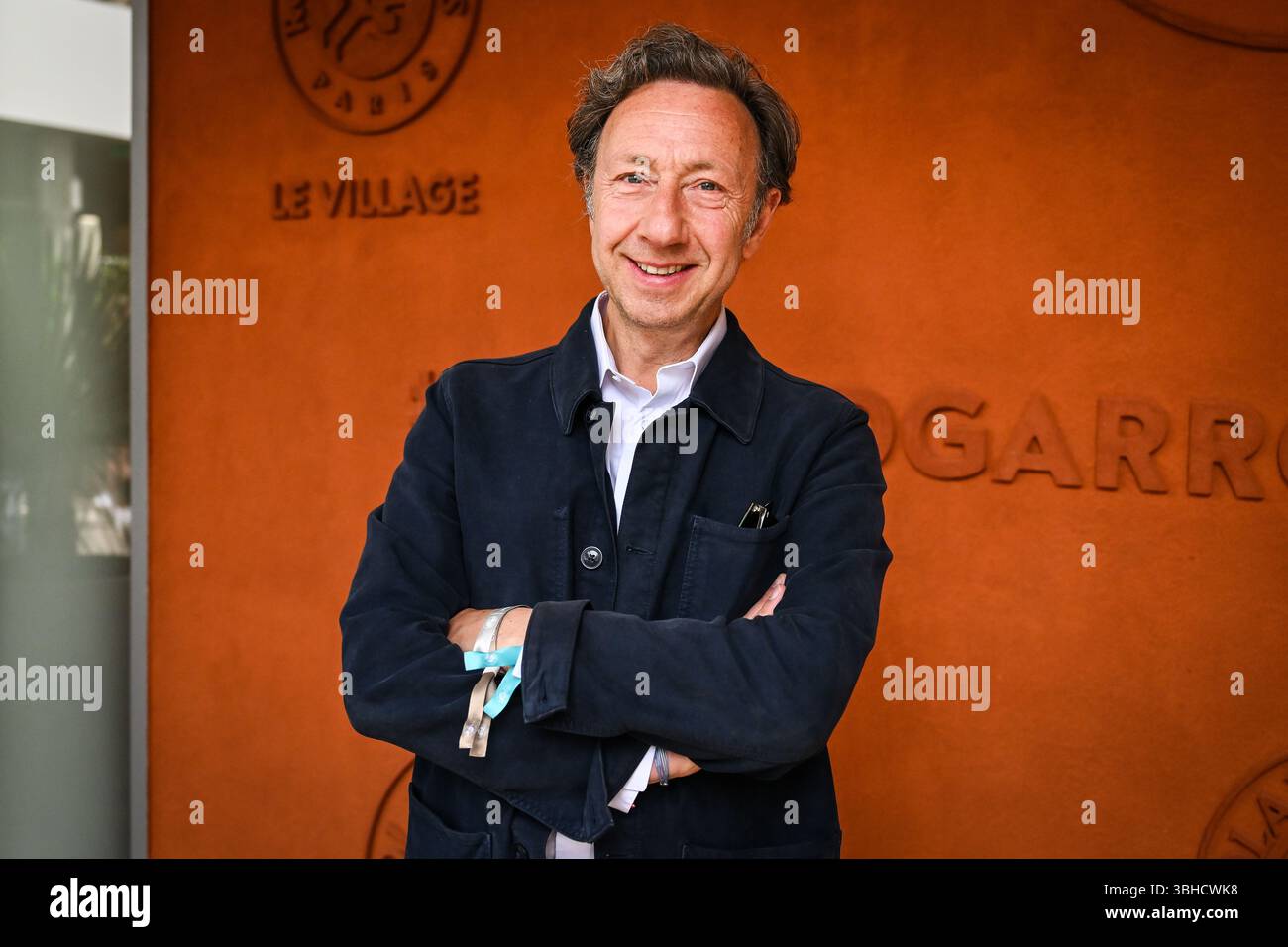 Stéphane BERNE lors de la cinquième journée du Roland-Garros 2025, Open de France, Grand Chelem tournoi de tennis le 29 mai 2025 au stade Roland-Garros à Paris, France - photo Matthieu Mirville / DPPI Banque D'Images