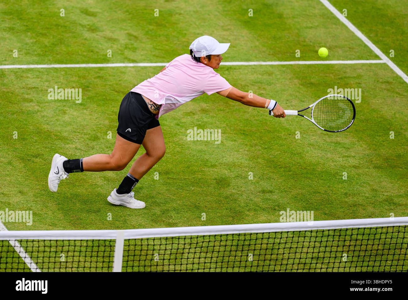LONDRES, ROYAUME-UNI juin 09 : lors du match principal Draw de la WTA le troisième jour des Championnats HSBC 2025 au Queen's Club le lundi 09 juin 2025 à LONDRES, ROYAUME-UNI. Crédit : Taka Wu/Alamy Live News Banque D'Images