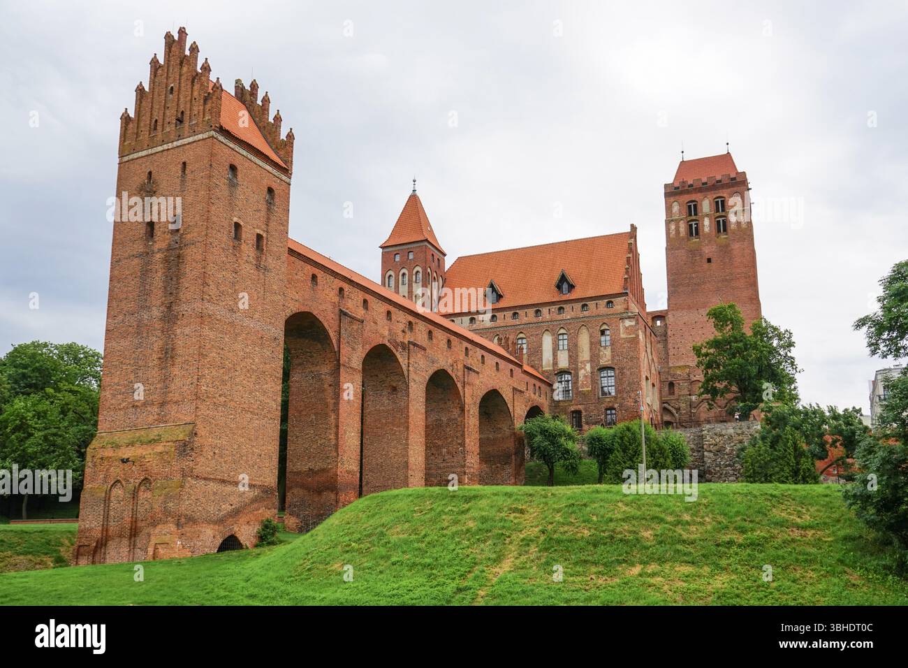 Château de Kwidzyn, Pologne Banque D'Images