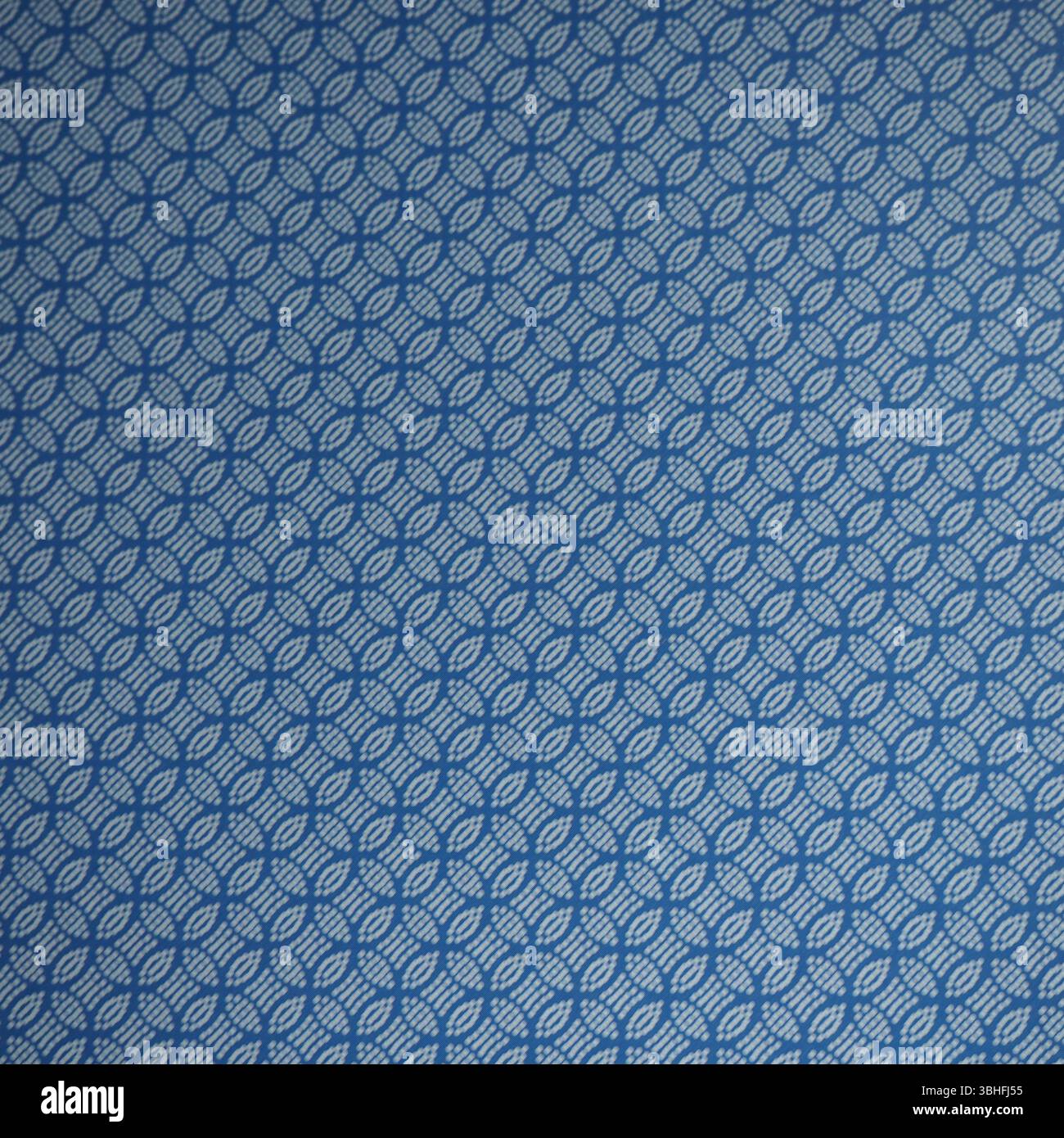 Motif traditionnel japonais Seigaiha Wave dans les tons bleus Banque D'Images