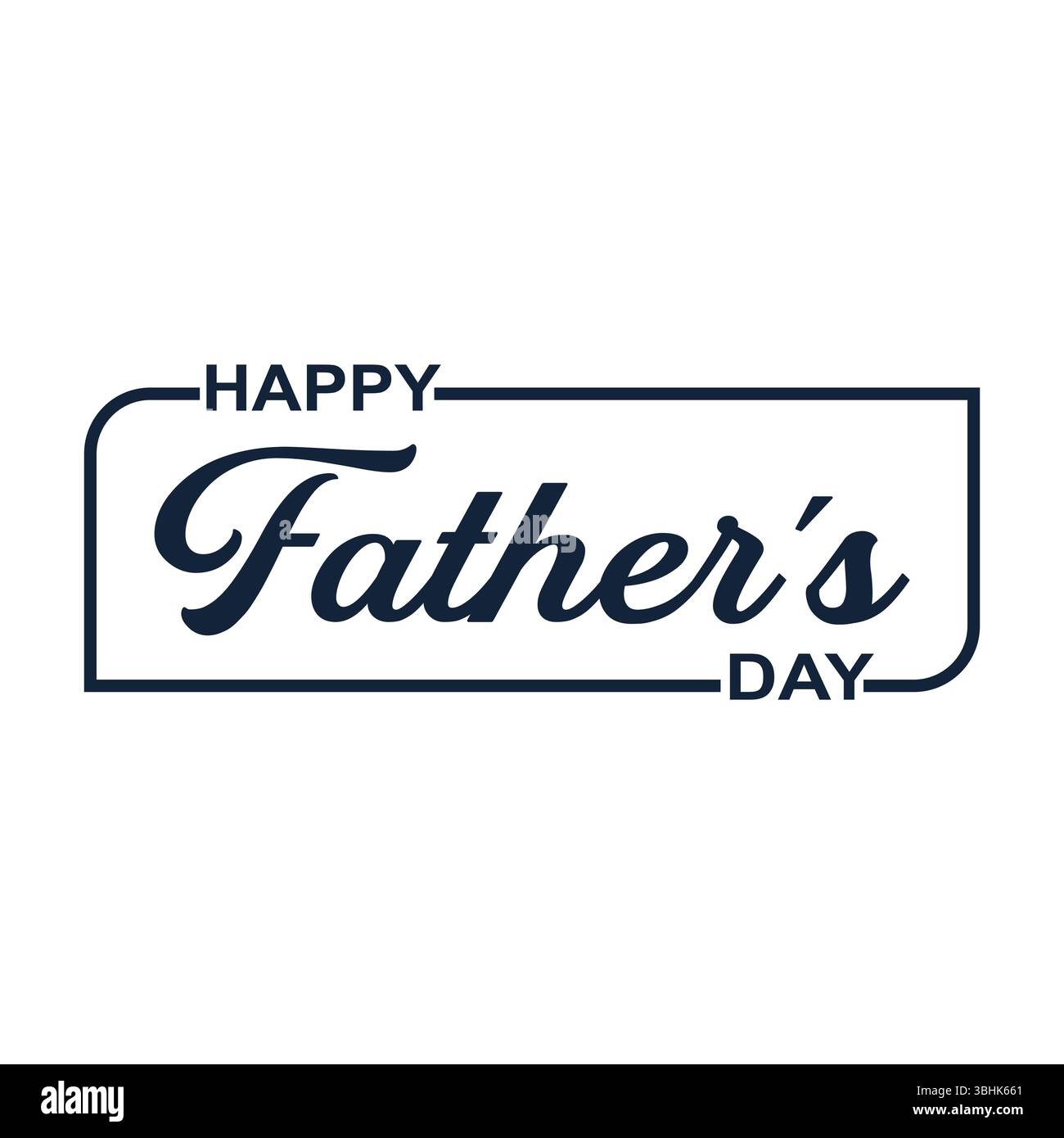 Joyeuse fête des pères conception de typographie avec coeurs et chapeau – motif de célébration pour papa Illustration de Vecteur