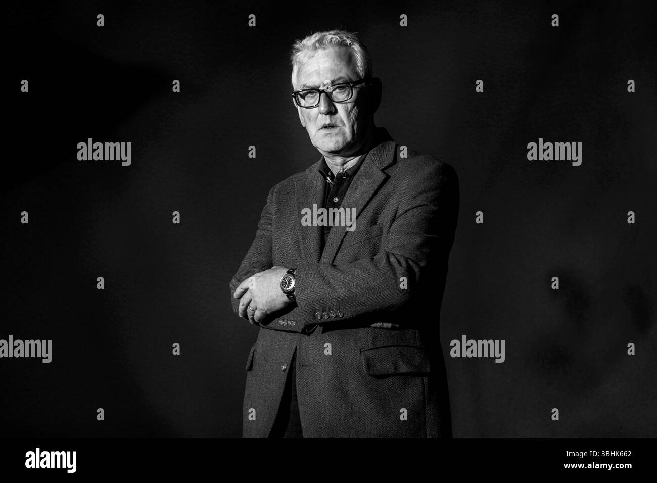 Édimbourg, Écosse. 23 août 2018. Auteur et historien anglais Michael Burleigh au Festival international du livre d'Édimbourg. Banque D'Images
