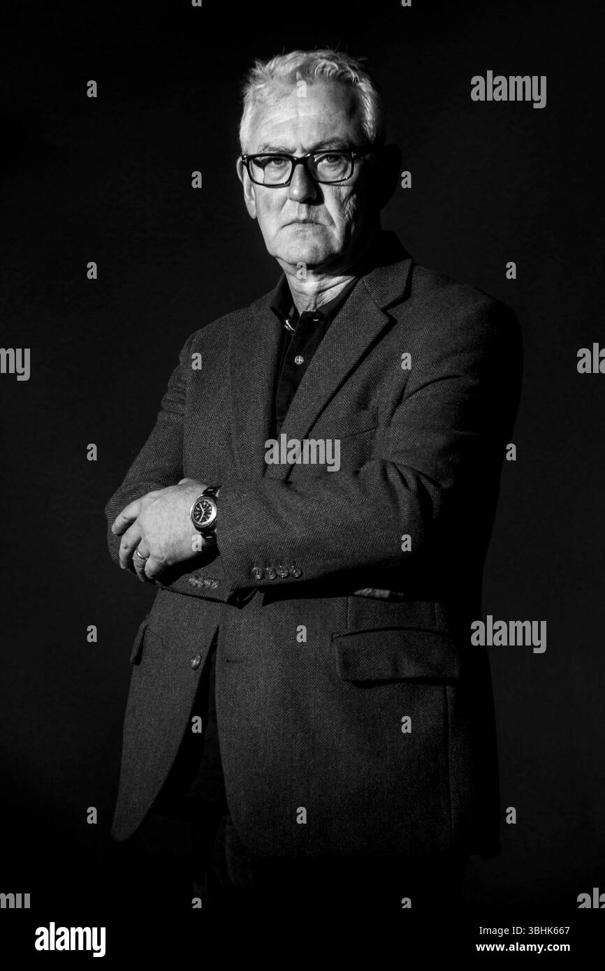 Édimbourg, Écosse. 23 août 2018. Auteur et historien anglais Michael Burleigh au Festival international du livre d'Édimbourg. Banque D'Images