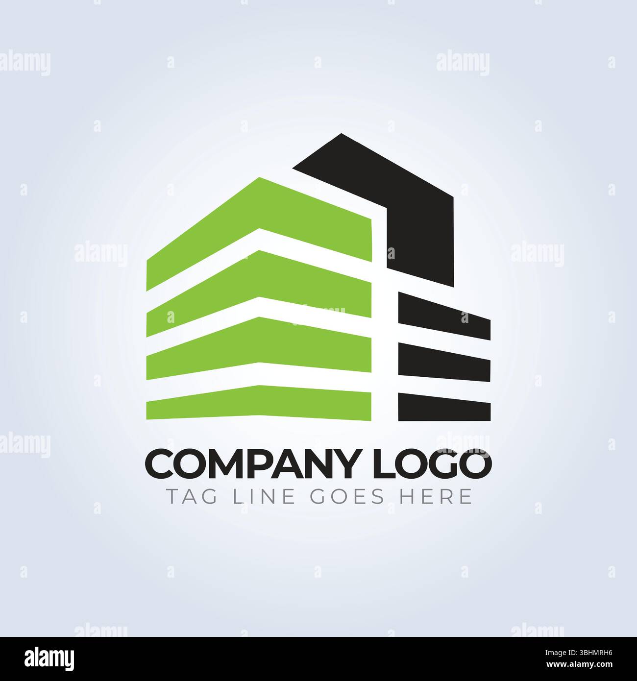 Logo de maison immobilière et carte de visite Illustration de Vecteur