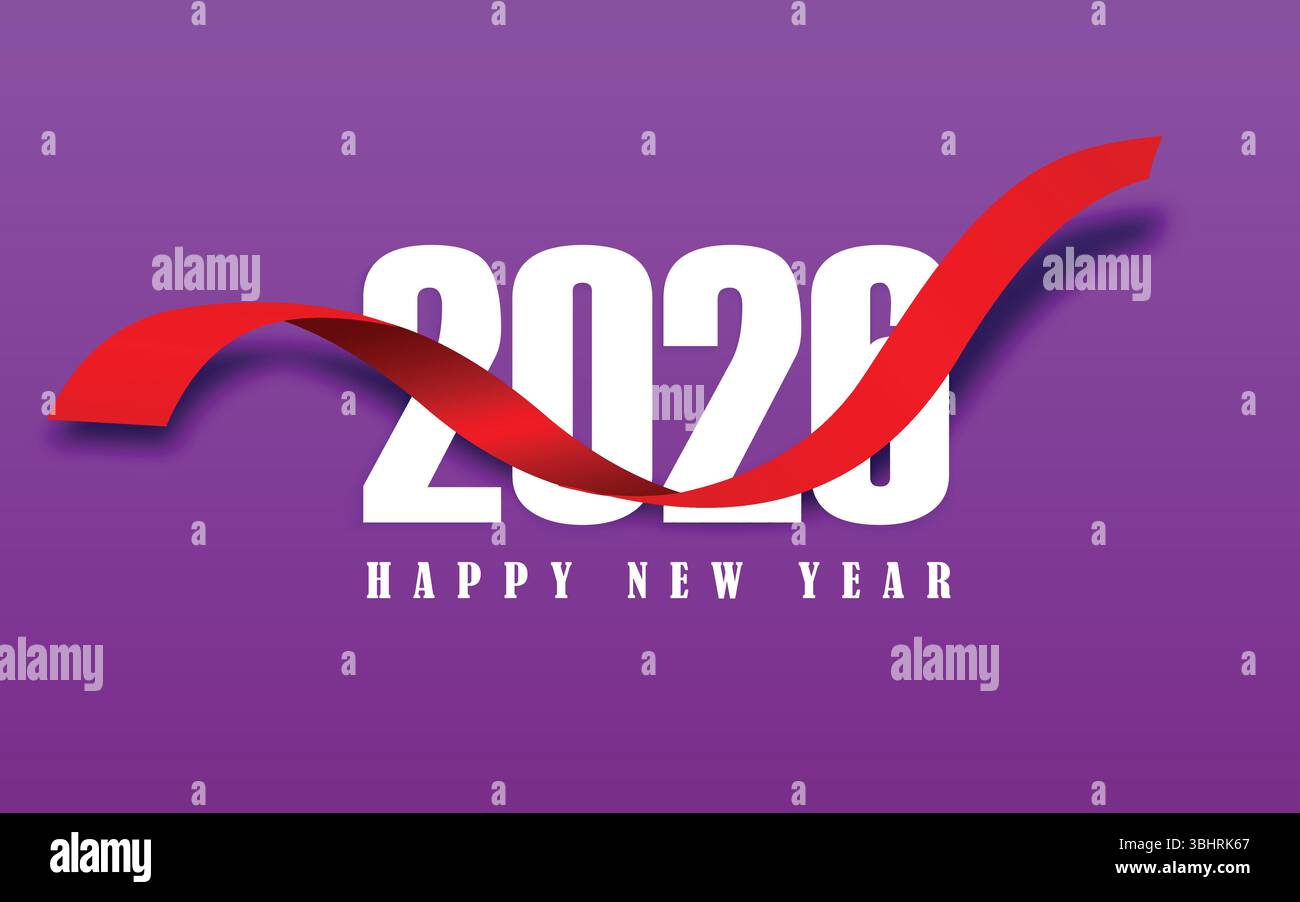 Numéro 2026 pour le symbole et le signe du nouvel an 2026. Bonne année 2026 modèle carré. numéro de logo 2026 Illustration de Vecteur