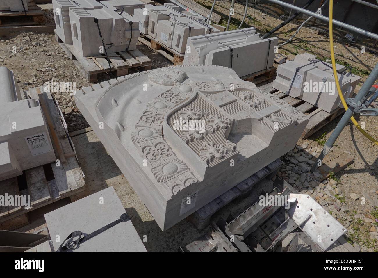 Budapest, Burghügel, Hauszmann Program, Erzherzog-Joseph-Palais, Teleki-Palais // Budapest, Castle Hill, Programme Hauszmann, Teleki-Palace *** Budapest Banque D'Images