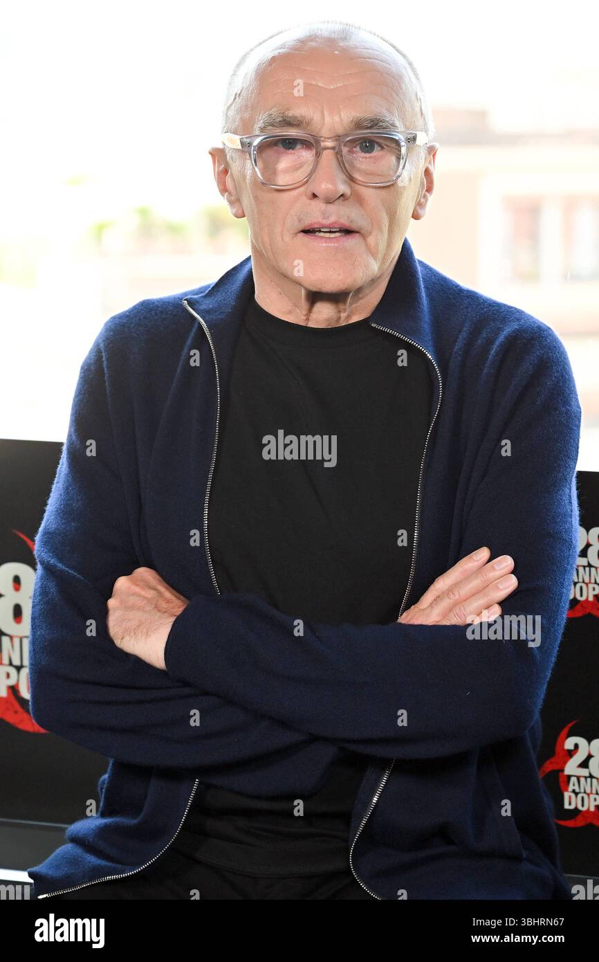 Photocall du film 28 ans plus tard le réalisateur britannique, scénariste, producteur de films et producteur de télévision Daniel Francis Boyle, nommé Danny, participe au Photocall du film 28 ans plus tard à l'Hôtel Eden. Rome Italie, 11 juin 2025 Imago-images/Emmefoto Copyright : xImago-images/Emmefotox Banque D'Images