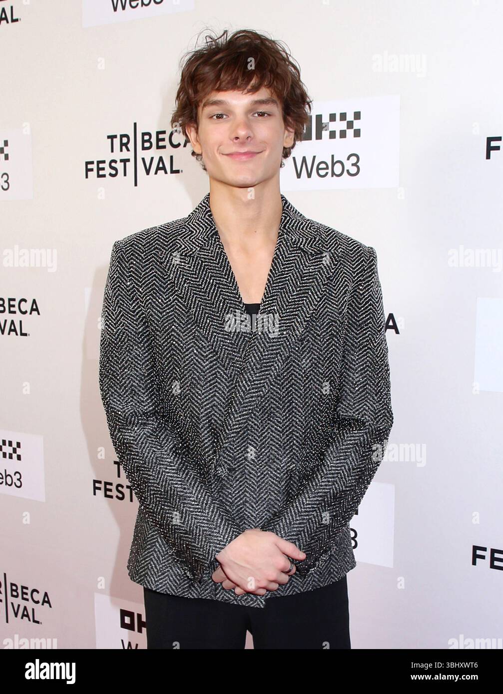 New York, États-Unis. 11 juin 2025. Mason Thames assiste au Festival du film de Tribeca 'How to train Your Dragon' New York première au SVA Theatre de New York City, NY, le 11 juin 2025 © Steven Bergman/AFF-USA.COM crédit : AFF/Alamy Live News Banque D'Images