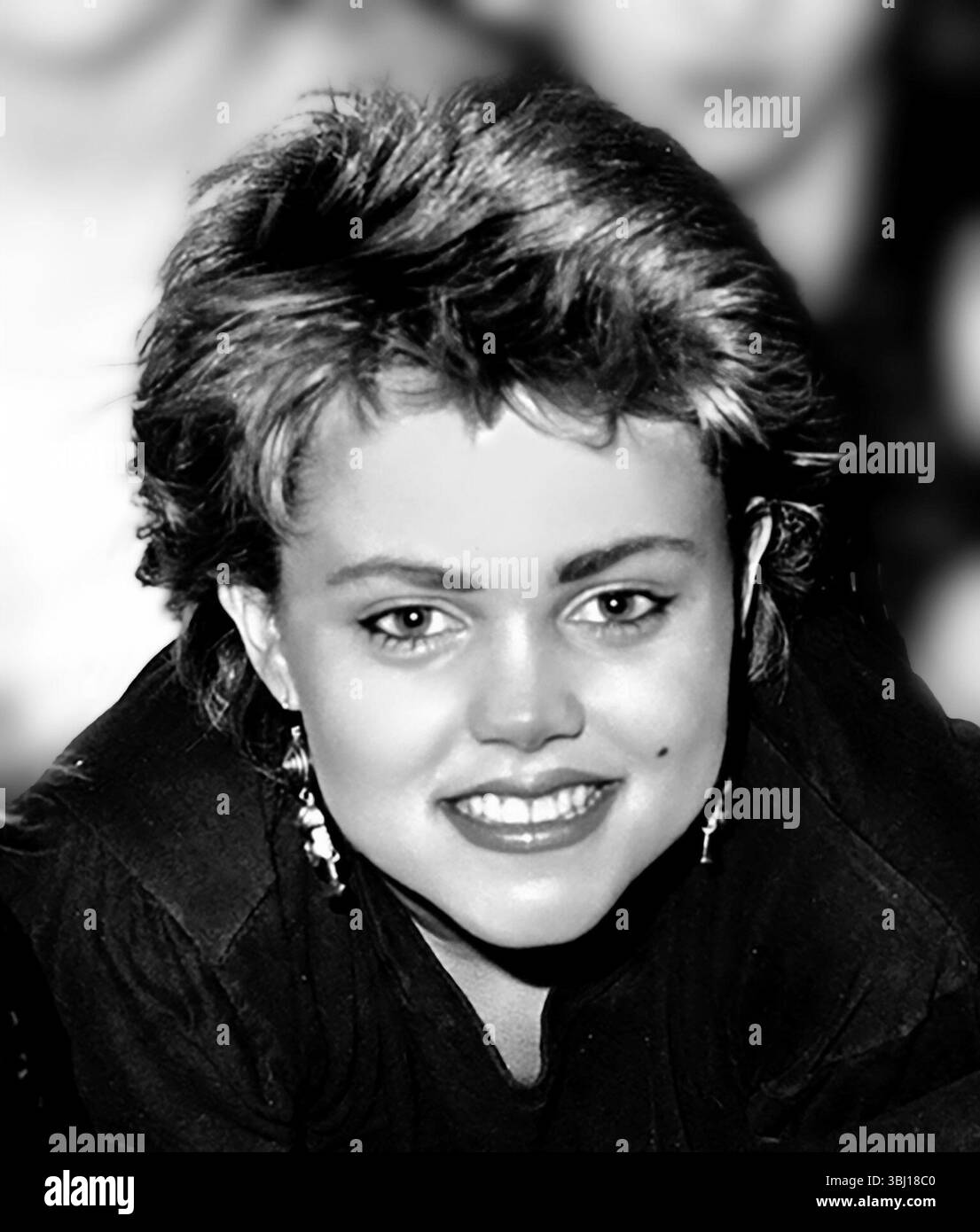 Belinda Carlisle. Portrait de la chanteuse américaine Belinda JO Carlisle (née en 1958) en tant que membre du Go-Go, photo publicitaire, v. 1981 Banque D'Images