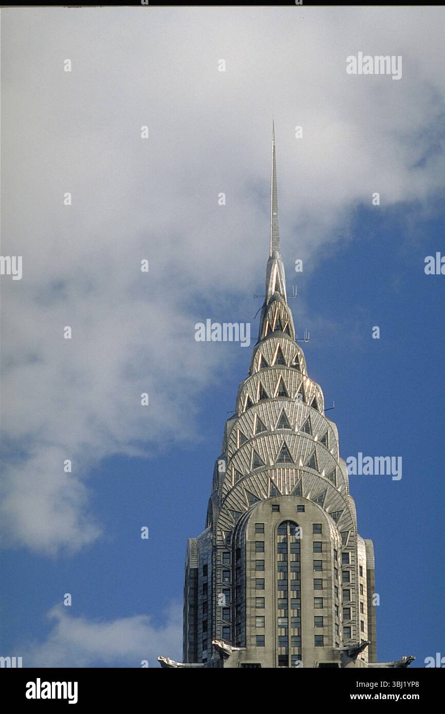 Bâtiment Crysler, achevé en 1930, New York City, États-Unis, Amérique du Nord Banque D'Images