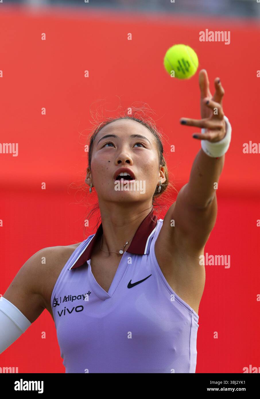 12 juin 2025 ; Championnats HSBC, Queen's Club, West Kensington, Londres, Angleterre : HSBC Womens Championships Queens Club, jour 4 ; Banque D'Images