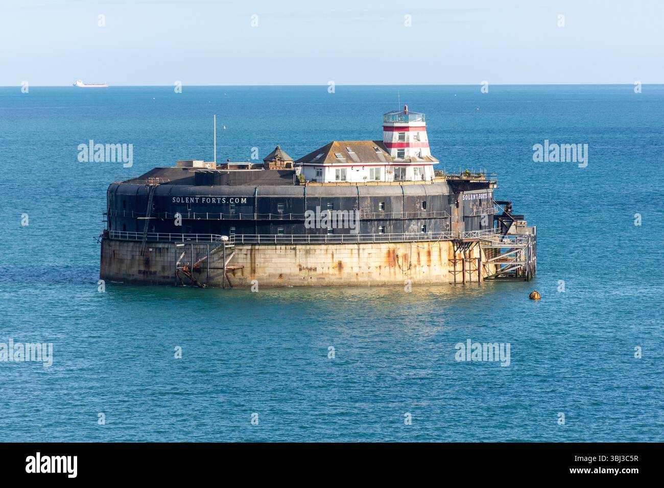 No man's Land fort Hotel à l'extérieur de Portsmouth, Hampshire, Angleterre, Royaume-Uni Banque D'Images