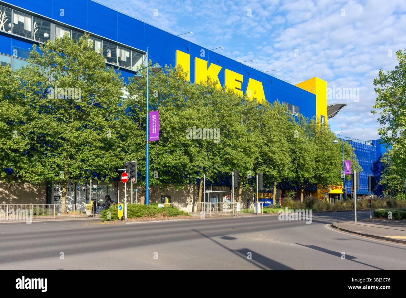 Magasin de meubles IKEA Southampton, West Quay Road, Southampton, Hampshire, Angleterre, Royaume-Uni Banque D'Images