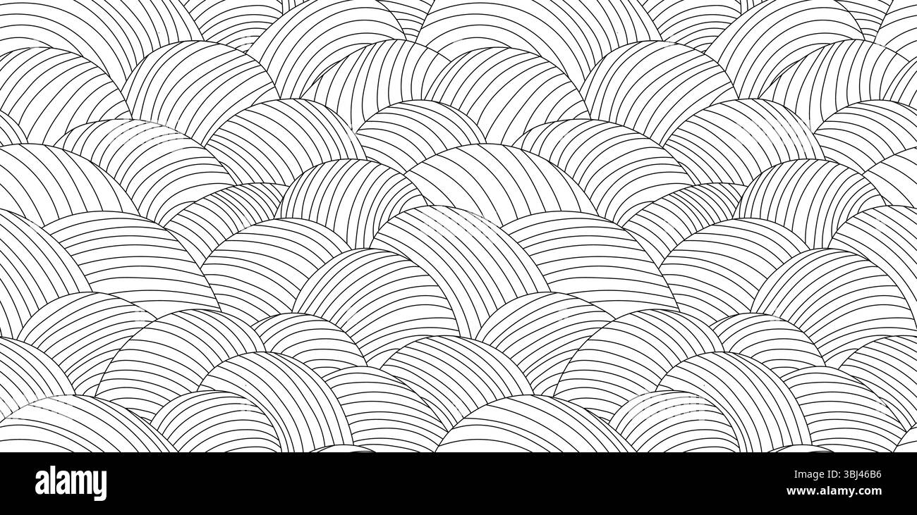 Motif vignoble Field Farm texture vin fond agriculture blé riz. Menu d'affiches japonaises vue abstraite minimale sur le vignoble. Illustration de Vecteur