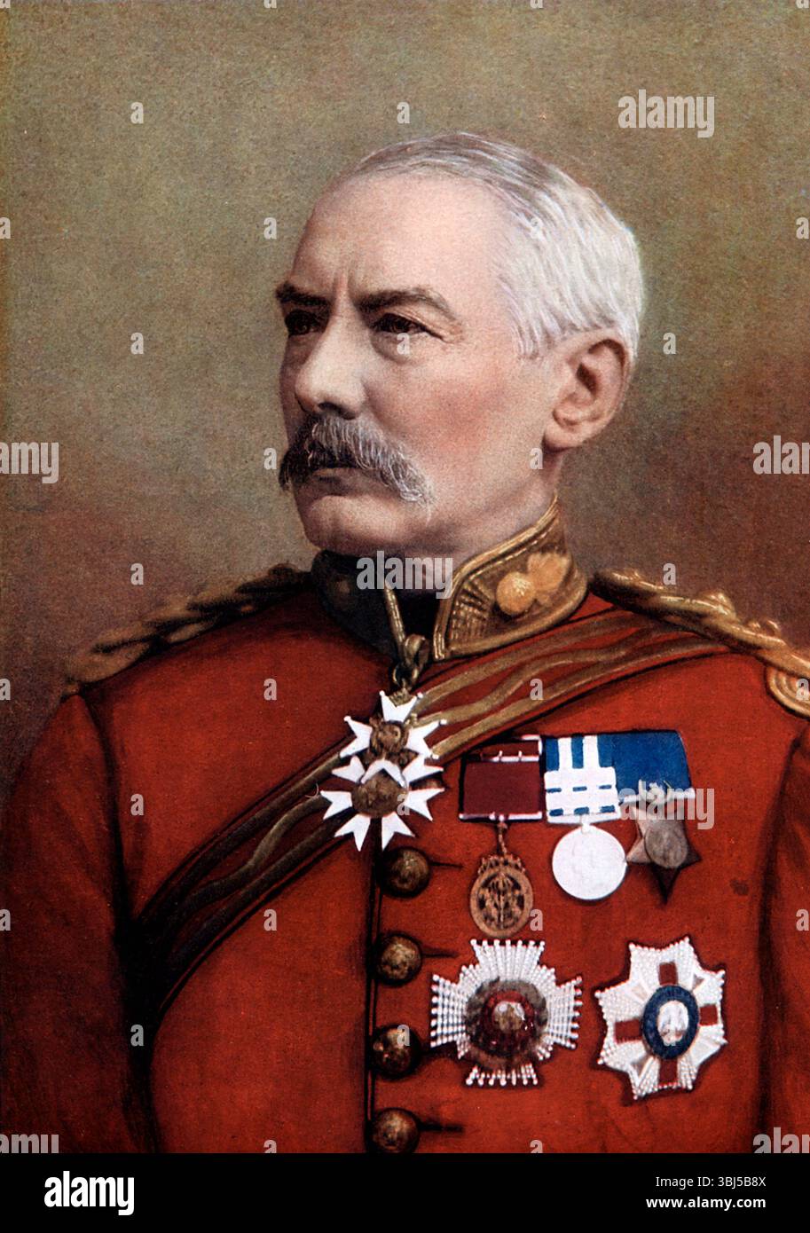 Portrait du lieutenant-général Sir Charles William Wilson, KCB, KCMG, RE, 1900. Extrait de "célébrités de l'Armée", de Charles Napier Robinson. [Londres, 1900]. Banque D'Images