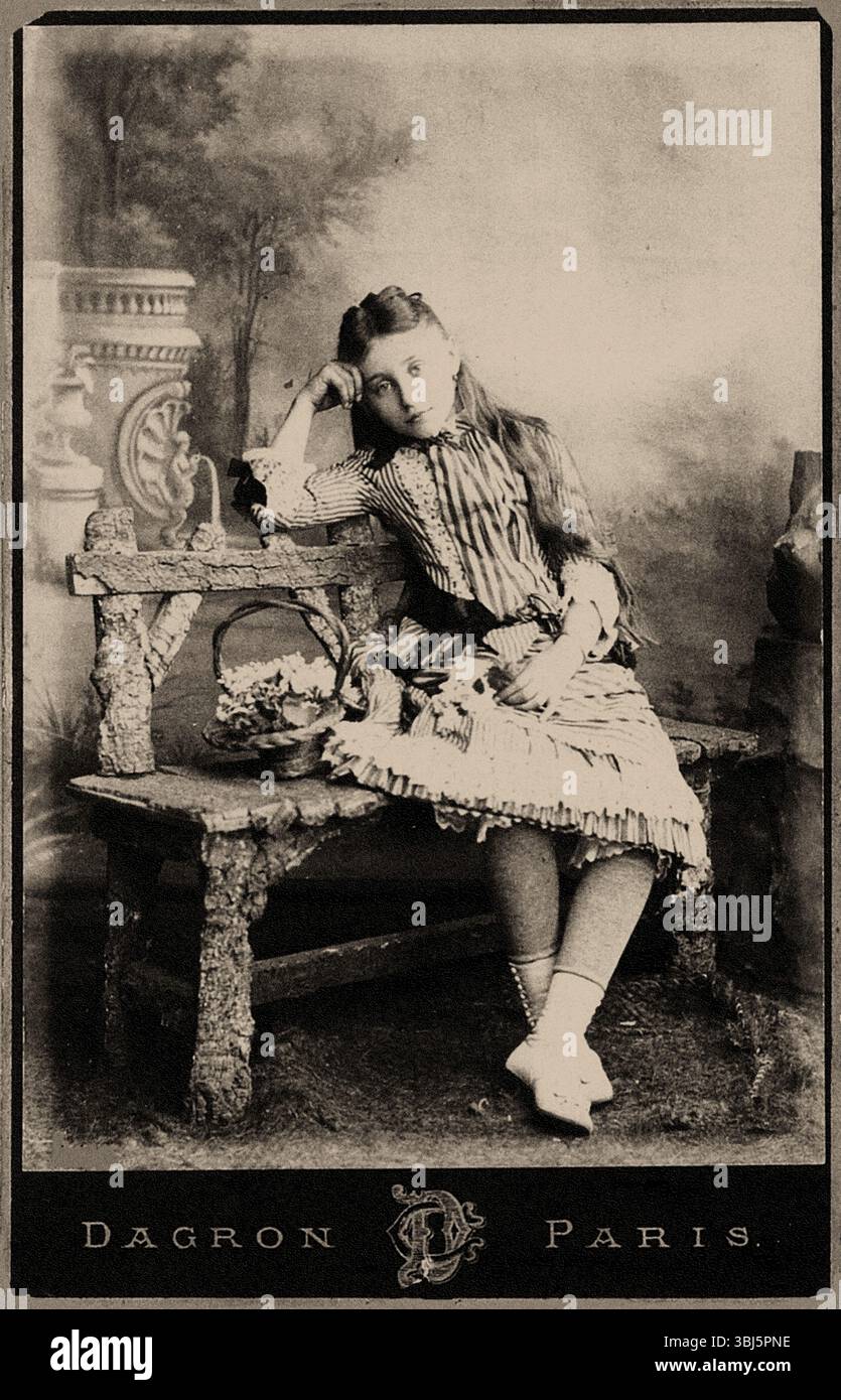 Henry Gauthier-Villars, dit "Willy" (1859-1931) et Colette (1873-1954), de "revue Illustree", 1902. Collection privée. Banque D'Images