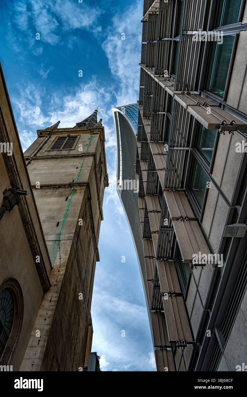 Immeubles de bureaux à Londres Banque D'Images