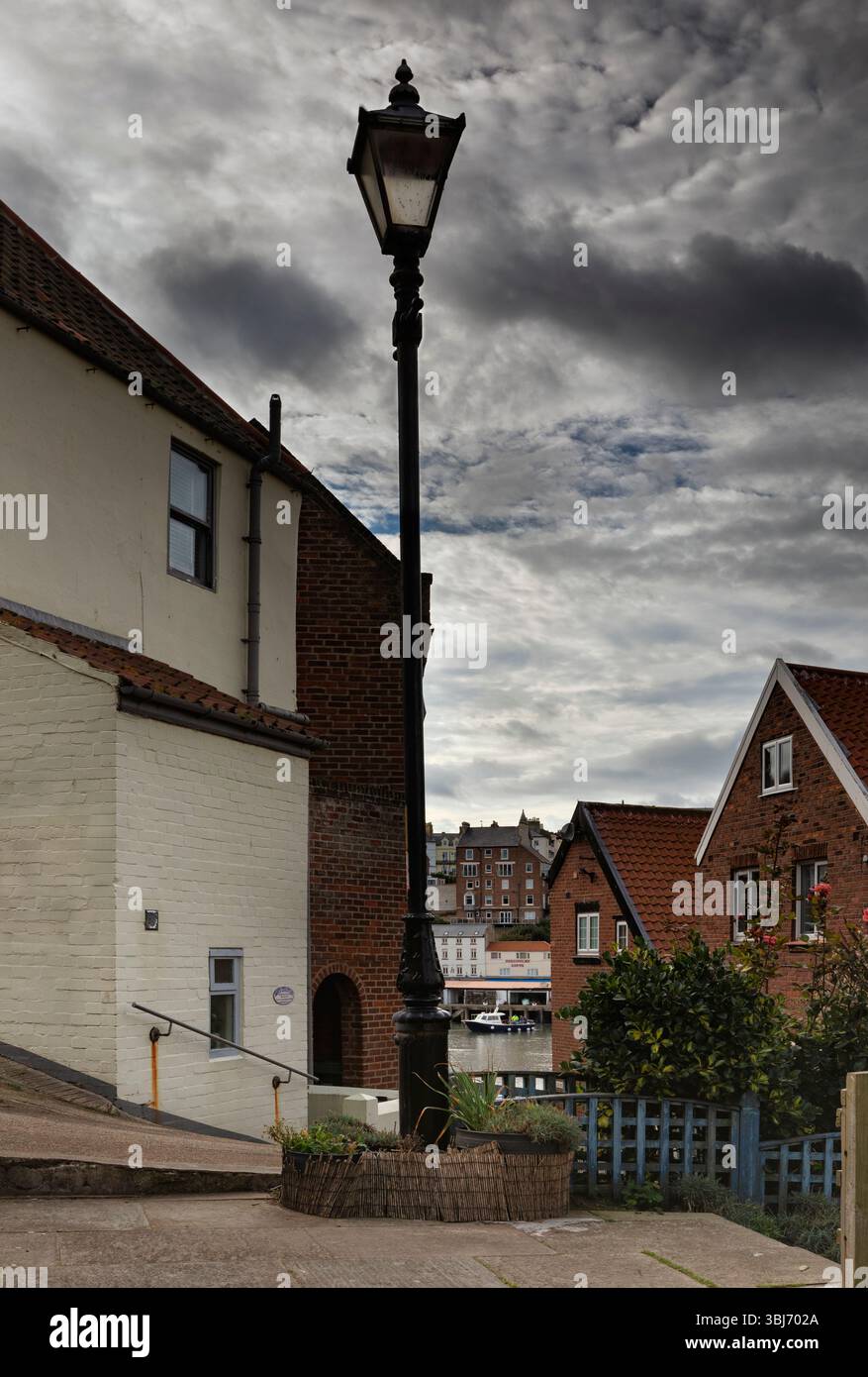 Whitby, une ville balnéaire du Yorkshire, au nord de l'Angleterre Banque D'Images