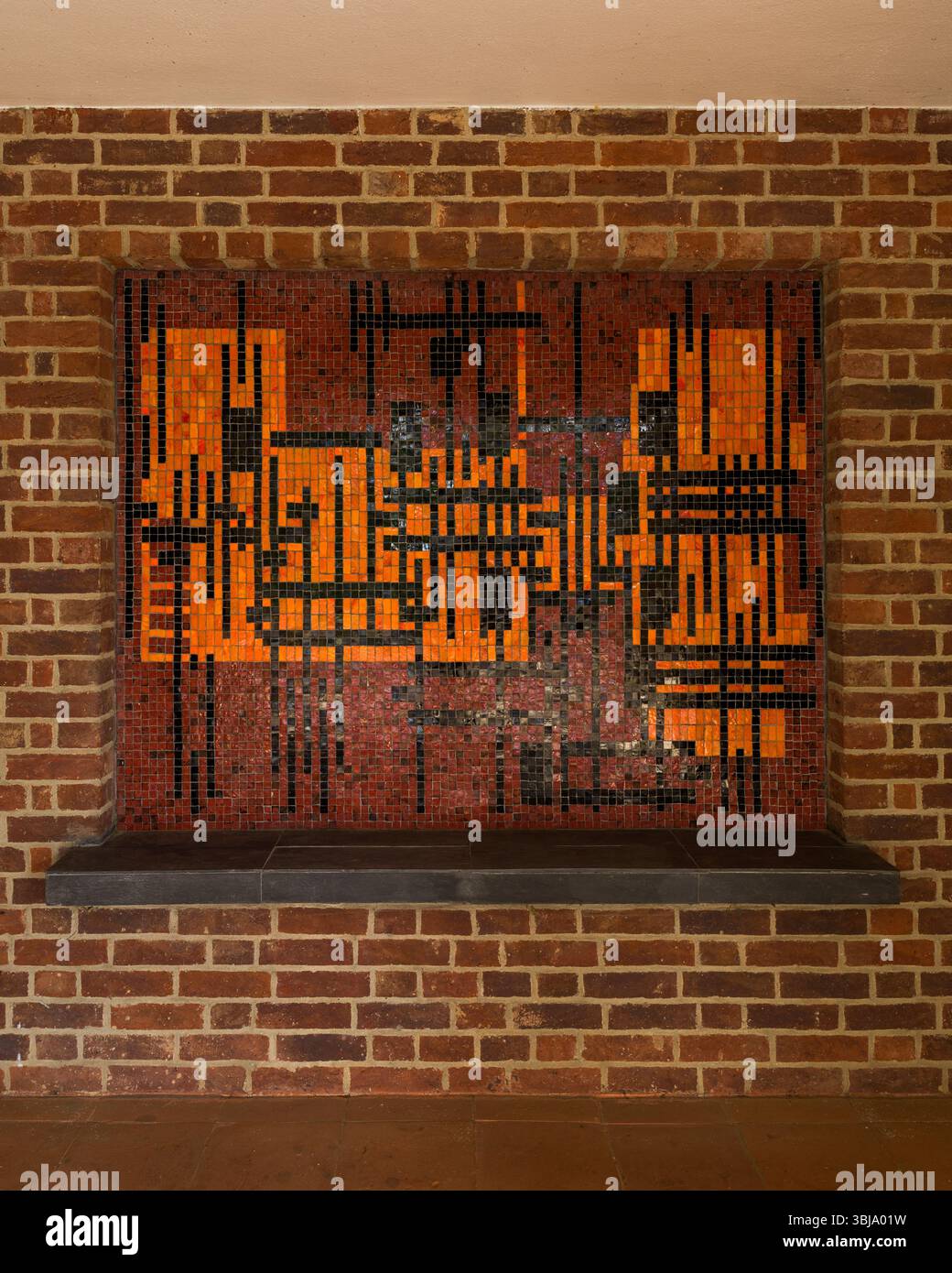 Le Homewood, Surrey. Maison moderniste conçue par Patrick Gwynne Banque D'Images