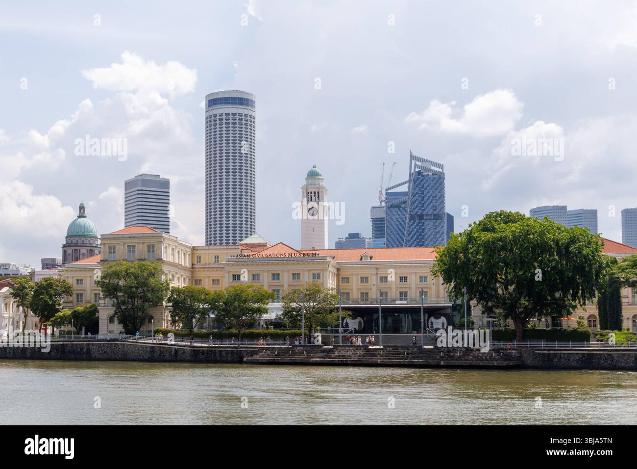 Musée des civilisations asiatiques sur la rivière Singapour Banque D'Images