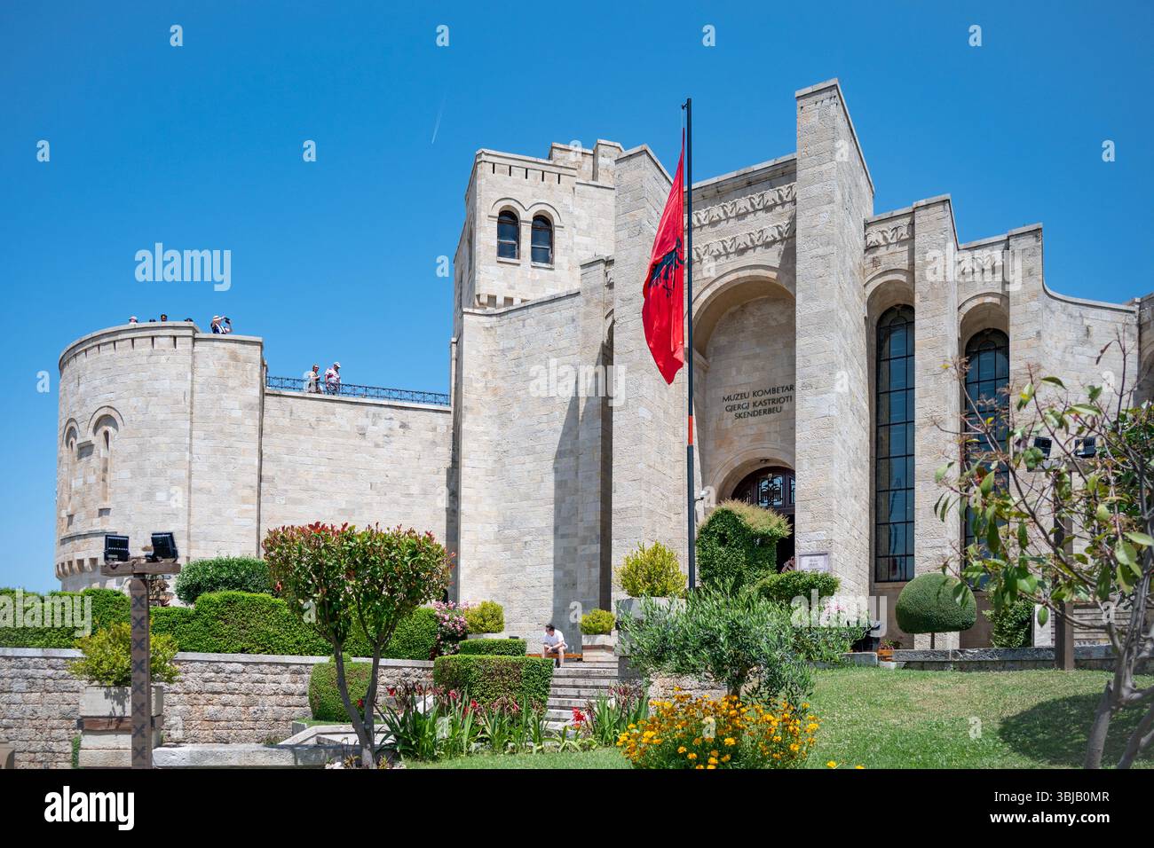 Château de Kruje, Kruje, Albanie Banque D'Images