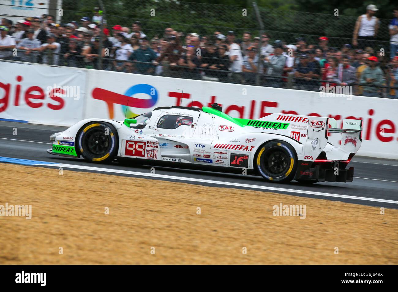 Le Mans, France. 14 juin 2025. Concours de protons (99) Neel Jani (sui) Nicolas Pino (CHI) Nicolas Varrone (ARG), pendant les 24h du Mans 2025, le Mans, France. Crédit : Gabriele Lanzo / Alessio Morgese / Alamy Live news Banque D'Images