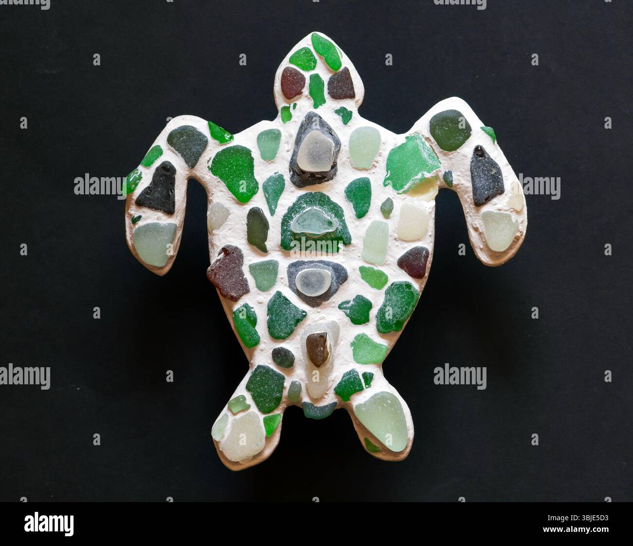 figurine de tortue en verre de mer Banque D'Images figurine de tortue en verre de mer Banque D'Images