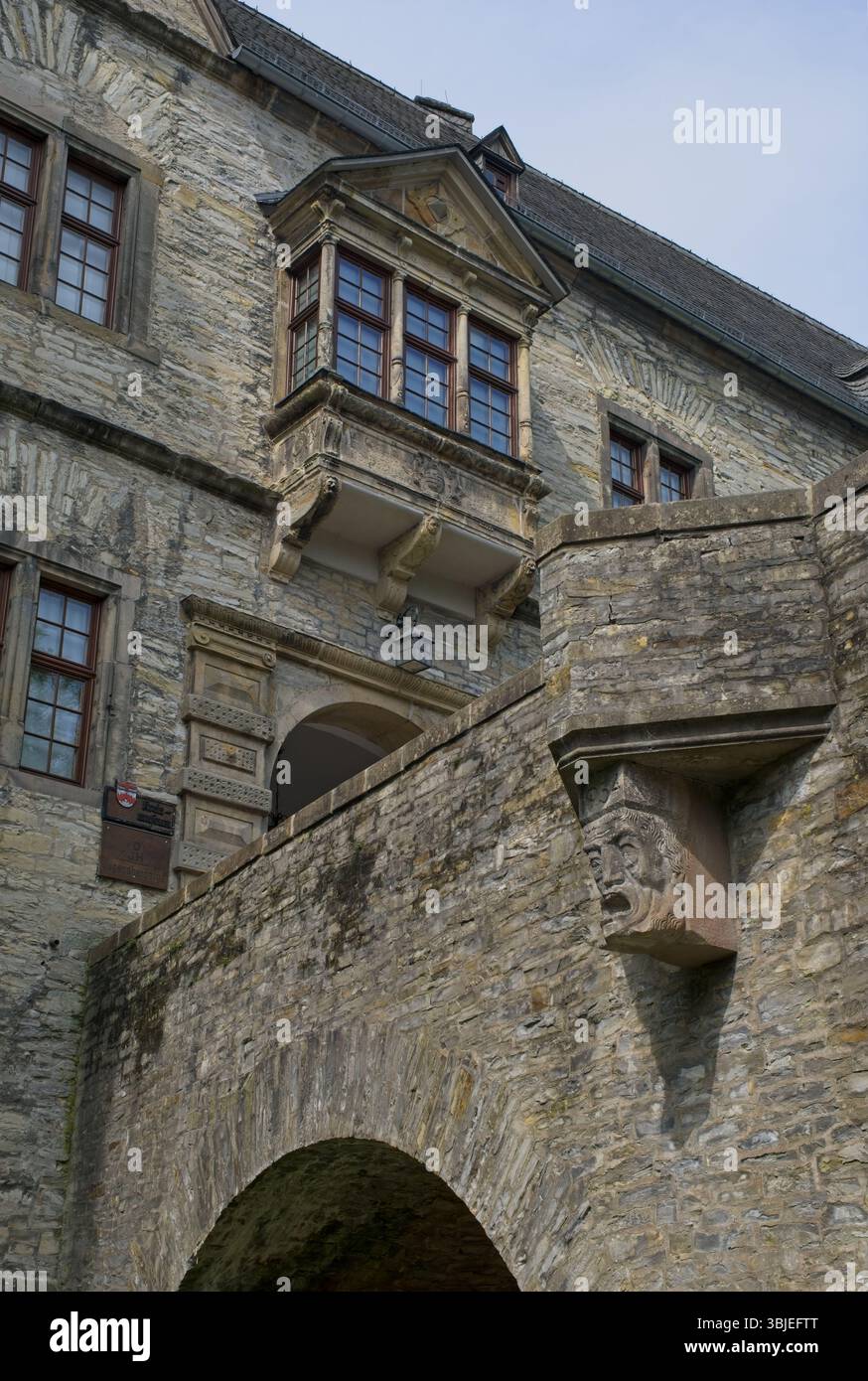 Buren, Allemagne - 1 juin 2025 : en 1933, Reichsfuhrer SS Heinrich Himmler loue le château de Wewelsburg pour 100 ans pour l'utiliser comme siège de son craint Banque D'Images