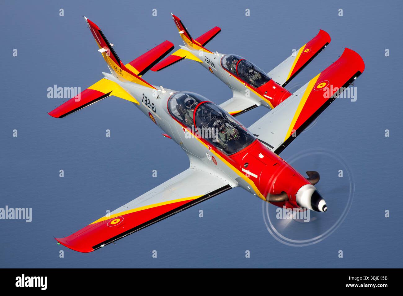 San Javier, Espagne. 15 juin 2025. Le roi Felipe assiste au festival de l'air aire 25, commémorant le 40e anniversaire de la patrouille d'aigle. 14 juin 2025 crédit : CORDON PRESS/Alamy Live News Banque D'Images