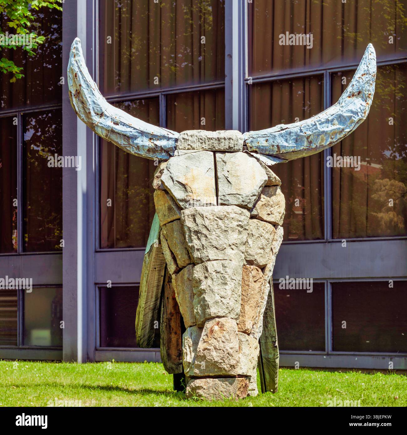 Segal Centre for Performing Arts sculpture - vues Banque D'Images