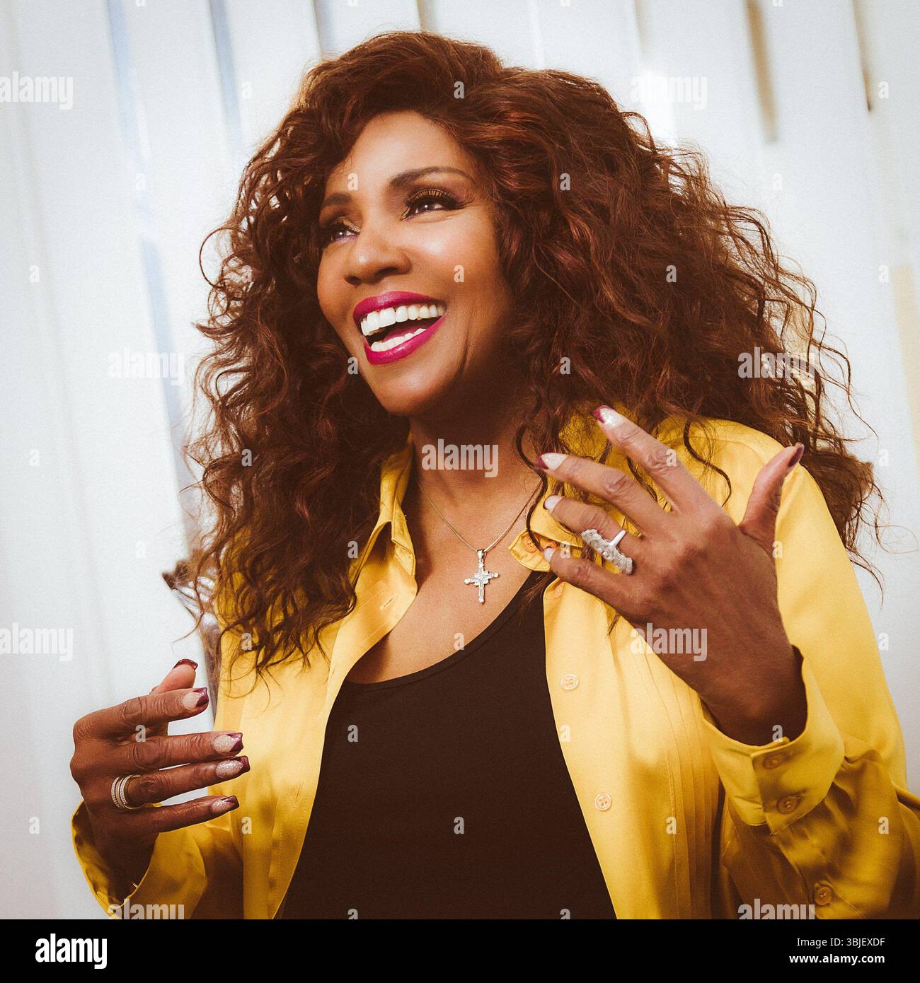 GLORIA GAYNOR DANS GLORIA GAYNOR : I WILL SURVIVE (2023), MISE EN SCÈNE PAR BETSY SCHECHTER. Crédit : Storyville Entertainment / album Banque D'Images