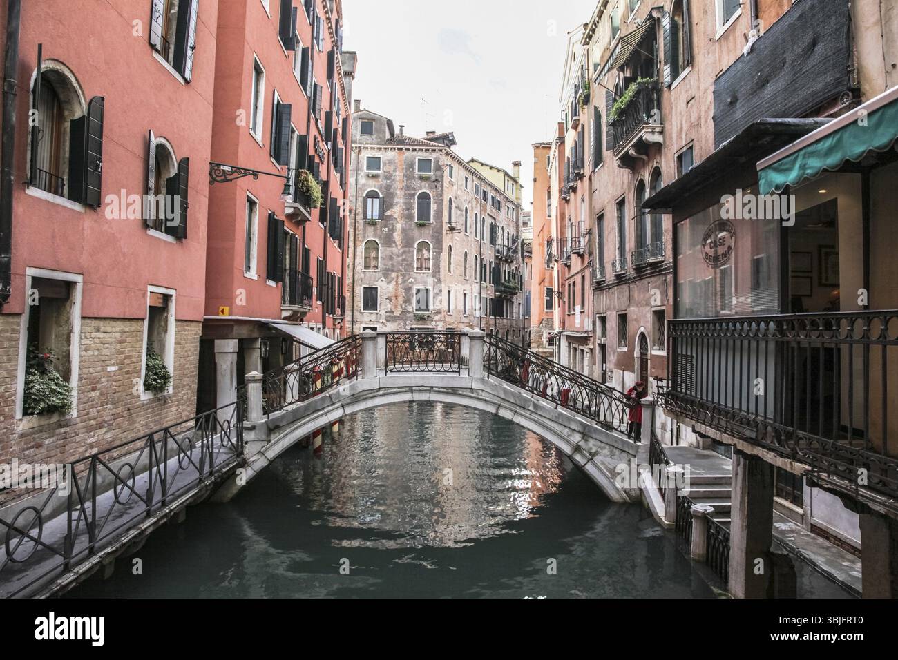 Venise, Italie - 29 mai 2016 : Venise en Italie, l'architecture de la ville, Venise est une destination touristique populaire de l'Europe Banque D'Images