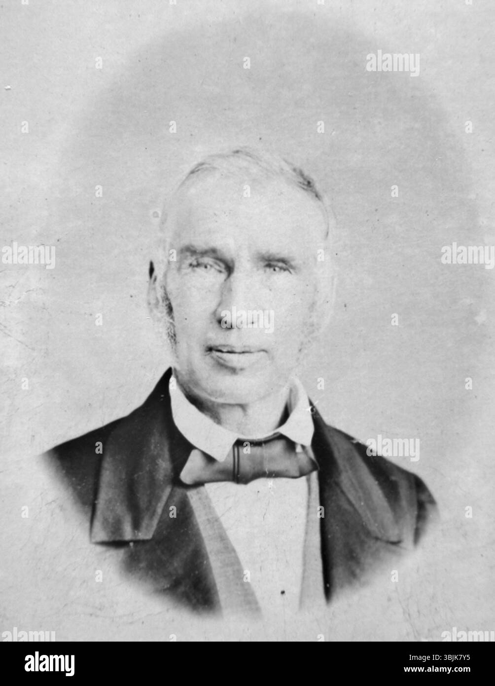 William Notman (1826–1891) a réalisé un portrait de James Duncan, artiste à Montréal, en 1863. L'image est une impression de sels d'argent montée sur papier, utilisant le procédé à l'albumen, montrant un portrait détaillé de Duncan. Banque D'Images