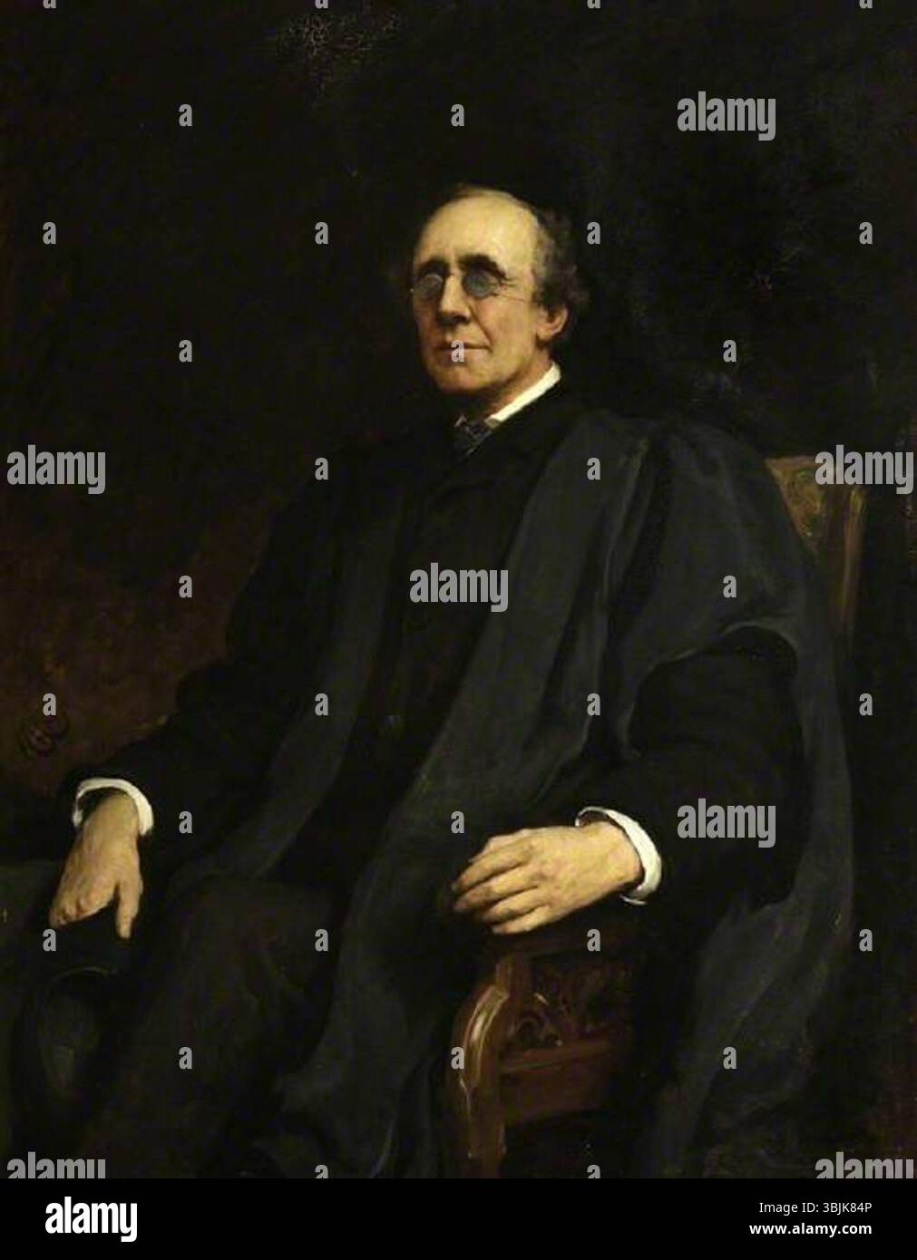 Von Herkomer, Hubert ; le professeur Henry Fawcett ; le musée Fitzwilliam ; http ://www.artuk.org/artworks/professor-henry-fawcett-4825 Banque D'Images