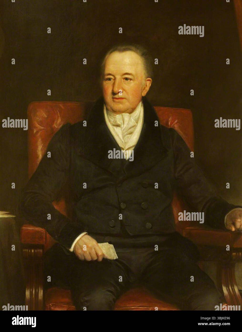 Pickersgill, Henry William ; Sir Charles Gould Morgan-Robinson (1760-1846), 2e BT ; National Trust, Tredegar House ; http ://www.artuk.org/artworks/sir-charles-gould-morgan-robinson-17601846-2nd-bt-156509 Banque D'Images