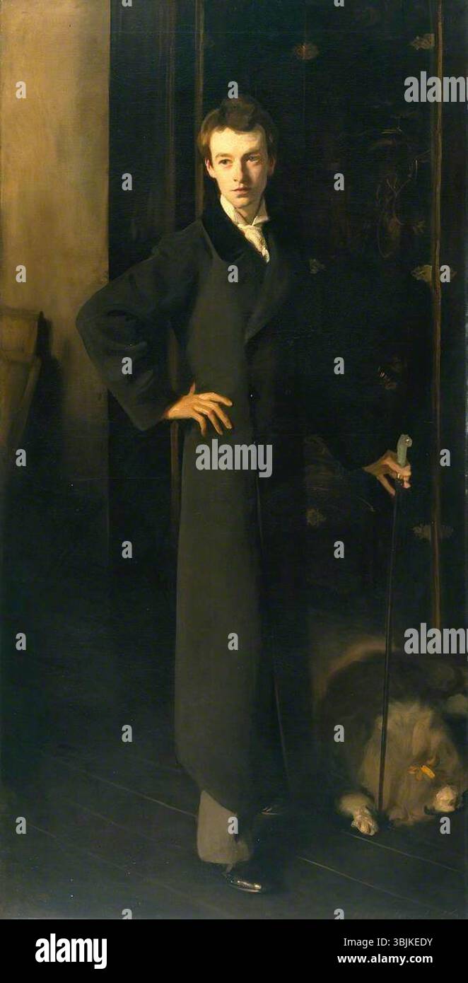 Sargent, John Singer ; W. Graham Robertson ; Tate ; http ://www.artuk.org/artworks/w-graham-robertson-201726 Banque D'Images