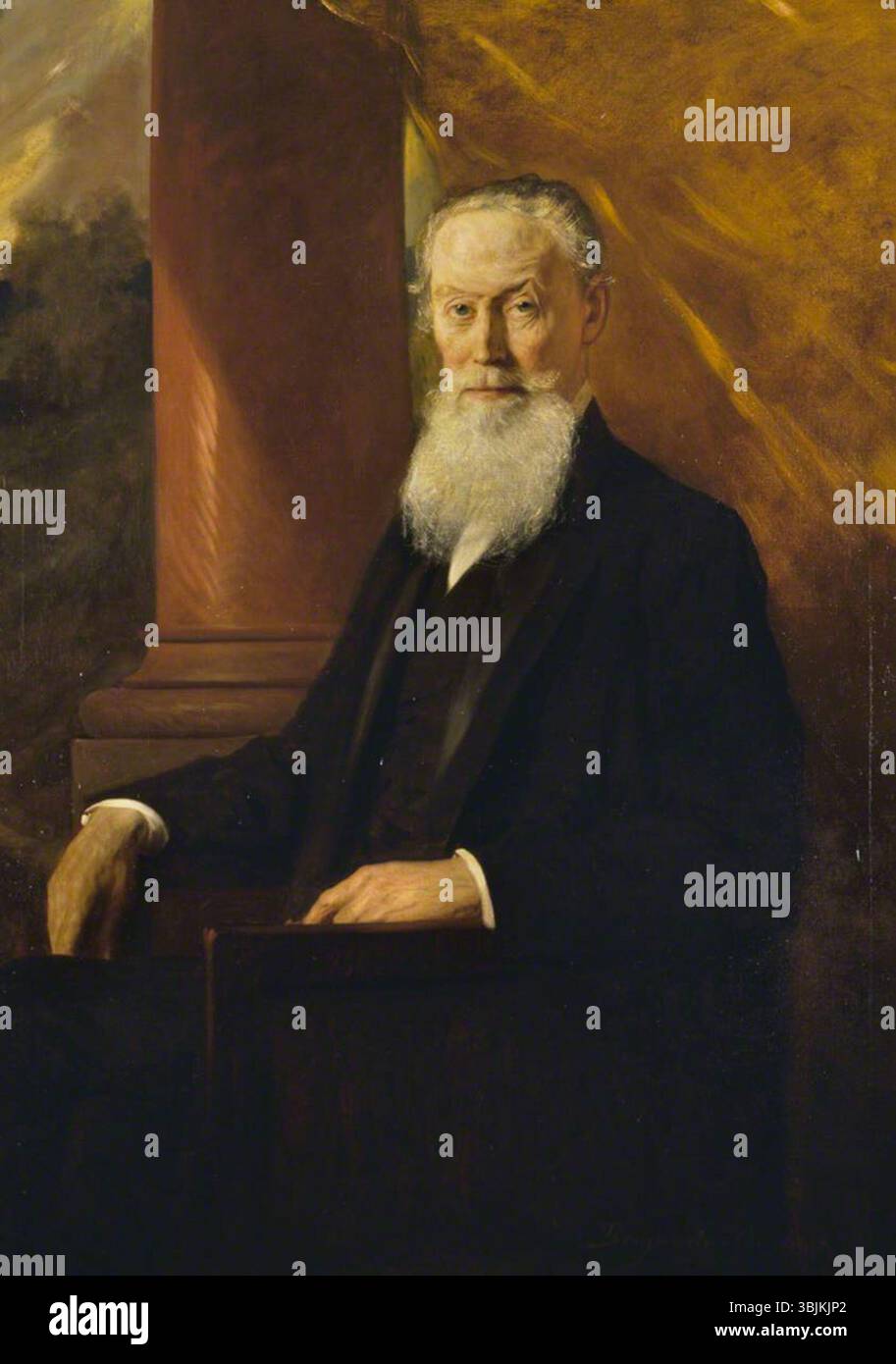 Constant, Jean Joseph Benjamin ; le très honorable William McEwan (1827-1913), député ; Fiducie nationale, Polesden Lacey ; http ://www.artuk.org/artworks/the-right-honourable-william-mcewan-18271913-mp-217756 Banque D'Images