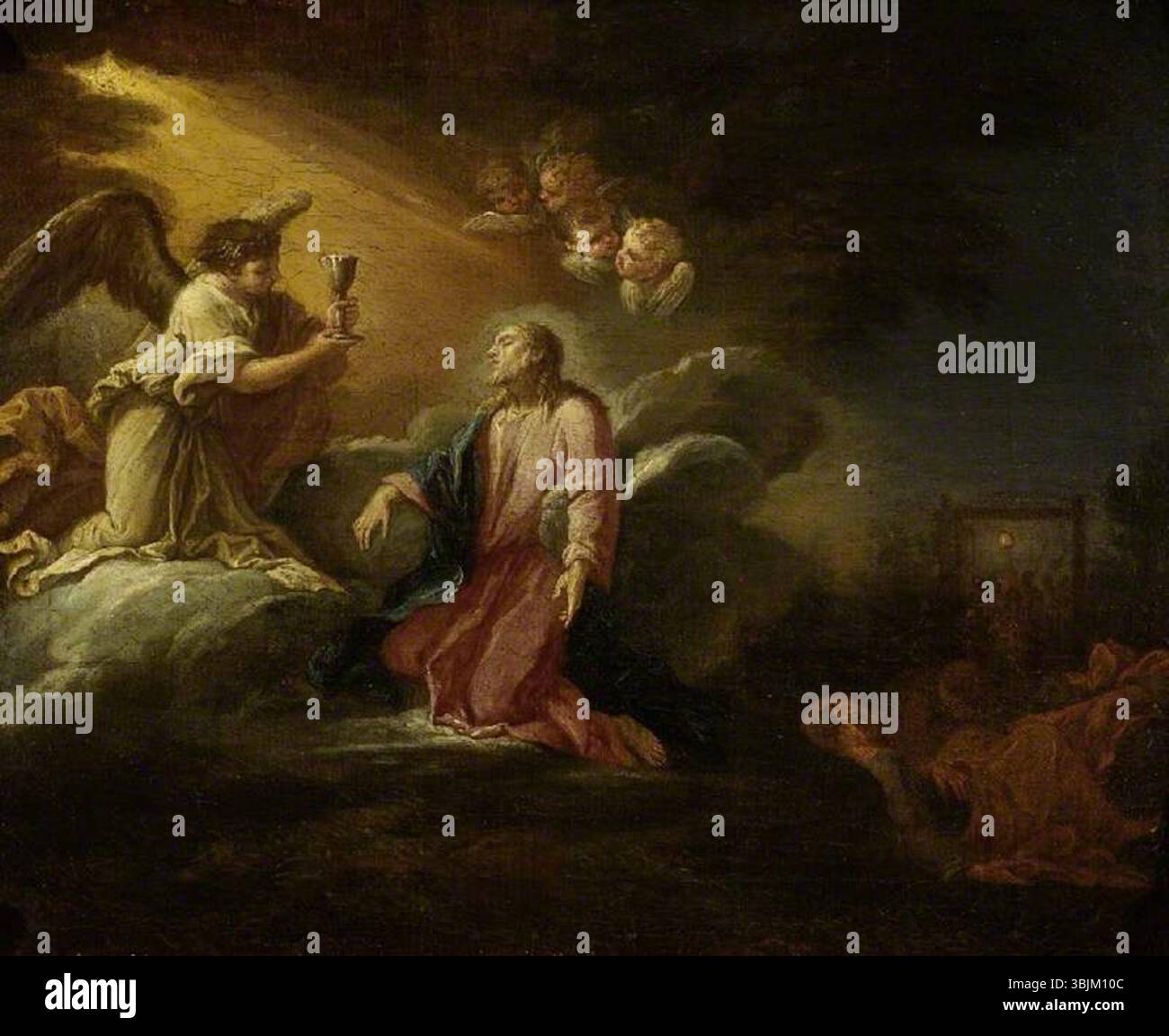Lauri, Filippo ; L'agonie dans le jardin ; le musée Fitzwilliam ; http ://www.artuk.org/artworks/the-agony-in-the-garden-5425 Banque D'Images