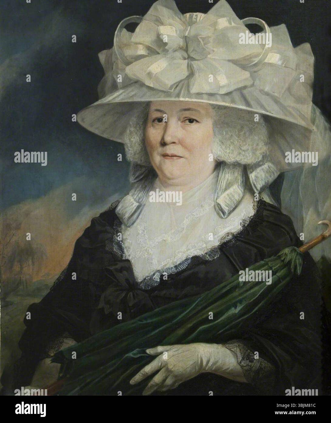 Catton l'aîné, Charles ; Ann Denny, Mme Thrower Buckle ; National Trust, Felbrigg Hall ; http ://www.artuk.org/artworks/ann-denny-mrs-thrower-buckle-171285 Banque D'Images