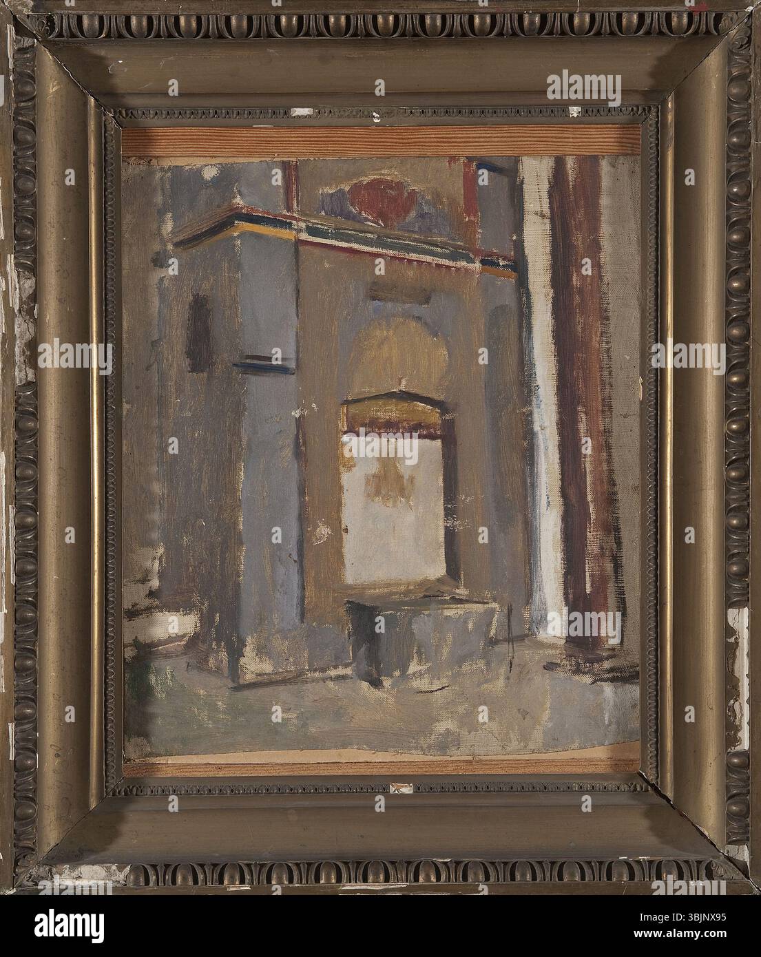 MP 1467 ; Ciągliński, Jan (1858-1913) (malarz) ; Fontanna w pałacu chana w Bakczysaraju. Z podróży do Krymu ; 1887 à 1899 ; olej ; płótno na tekturze ; 45,5 x 41 Banque D'Images MP 1467 ; Ciągliński, Jan (1858-1913) (malarz) ; Fontanna w pałacu chana w Bakczysaraju. Z podróży do Krymu ; 1887 à 1899 ; olej ; płótno na tekturze ; 45,5 x 41 Banque D'Images