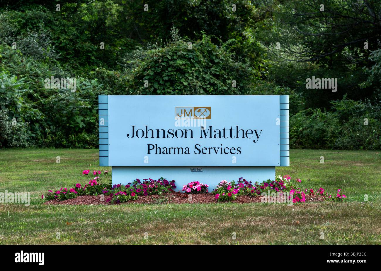 Johnson Matthey Pharma services se concentre sur les solutions durables et la réduction des émissions de carbone. Banque D'Images Johnson Matthey Pharma services se concentre sur les solutions durables et la réduction des émissions de carbone. Banque D'Images